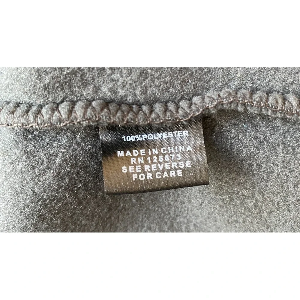 NFL Cleveland Browns Mixed Media Knit Jacket Men Size M Brown Fleece Lined NWT